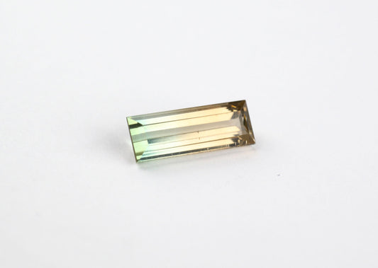 Bicolor Tourmaline Baguette 1.4 ct