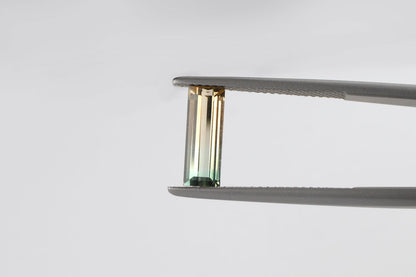 Bicolor Tourmaline Baguette 1.4 ct