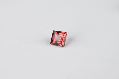 Red Tourmaline Square 0.26 ct