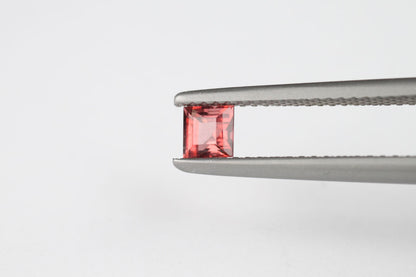 Red Tourmaline Square 0.35 ct