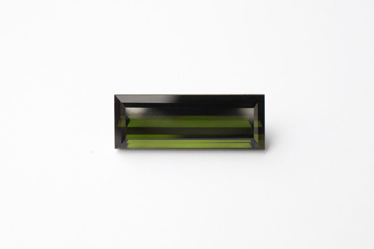 Green Tourmaline Baguette 5.81 ct