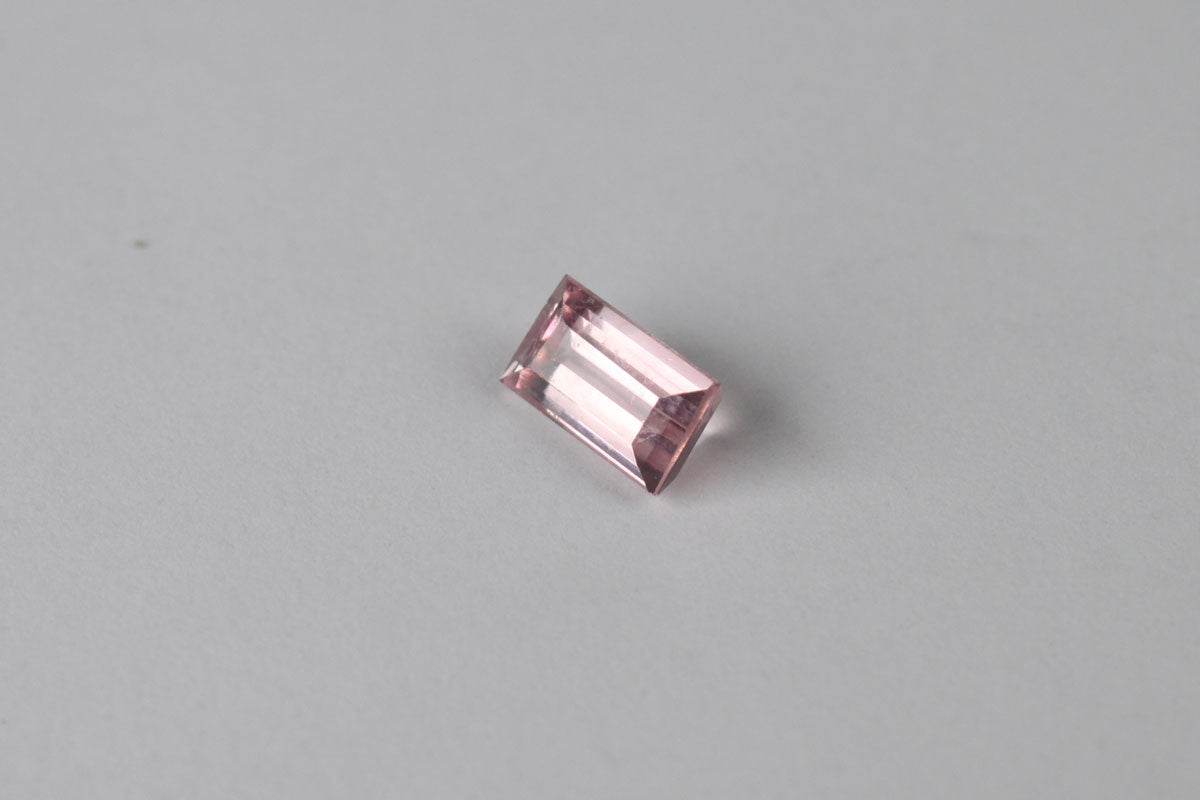 Pink Tourmaline Rectangle 0.5 ct