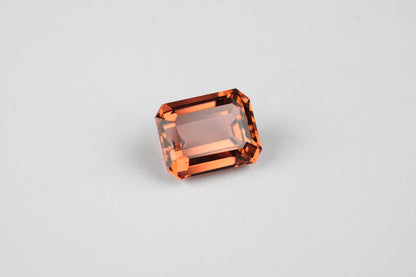 Orange Tourmaline Emerald Cut 2.1 ct