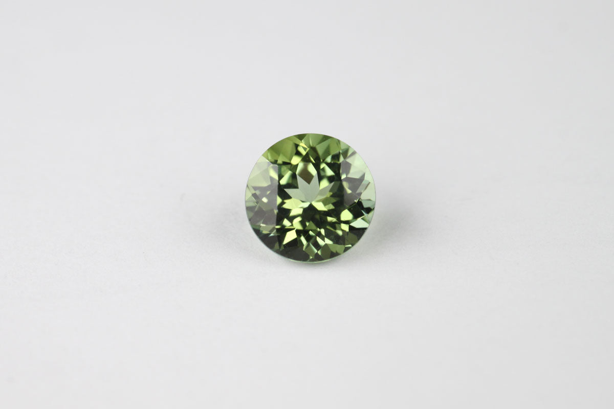 Green Tourmaline Round 1.8 ct