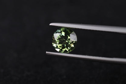 Green Tourmaline Round 1.8 ct