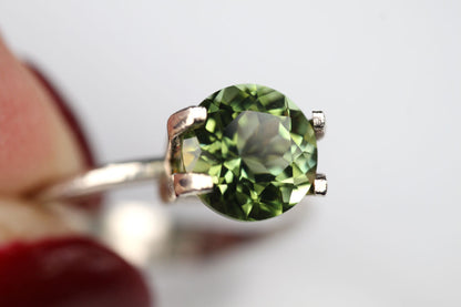 Green Tourmaline Round 1.8 ct