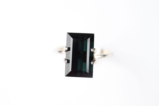 Indicolite Tourmaline Rectangle 6.9 ct