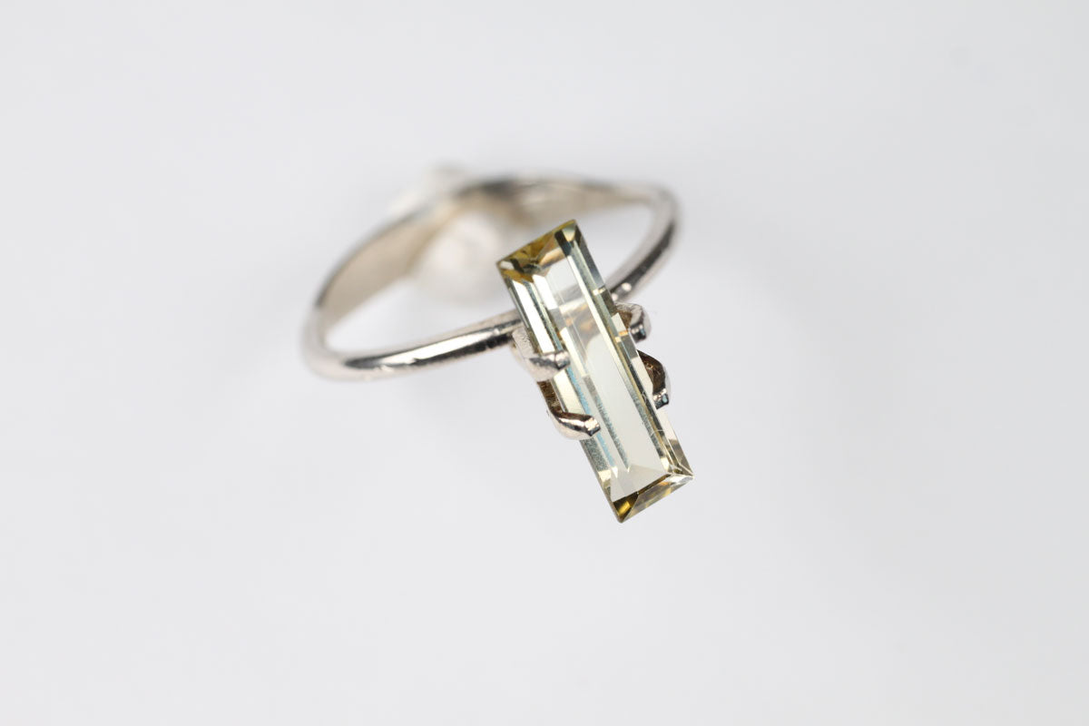 Yellow Tourmaline Baguette 1.95 ct
