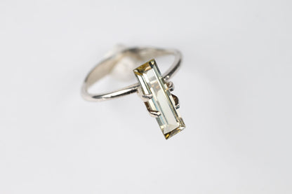Yellow Tourmaline Baguette 1.95 ct