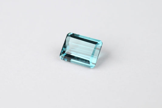 Indicolite Tourmaline Emerald Cut 1.07 ct