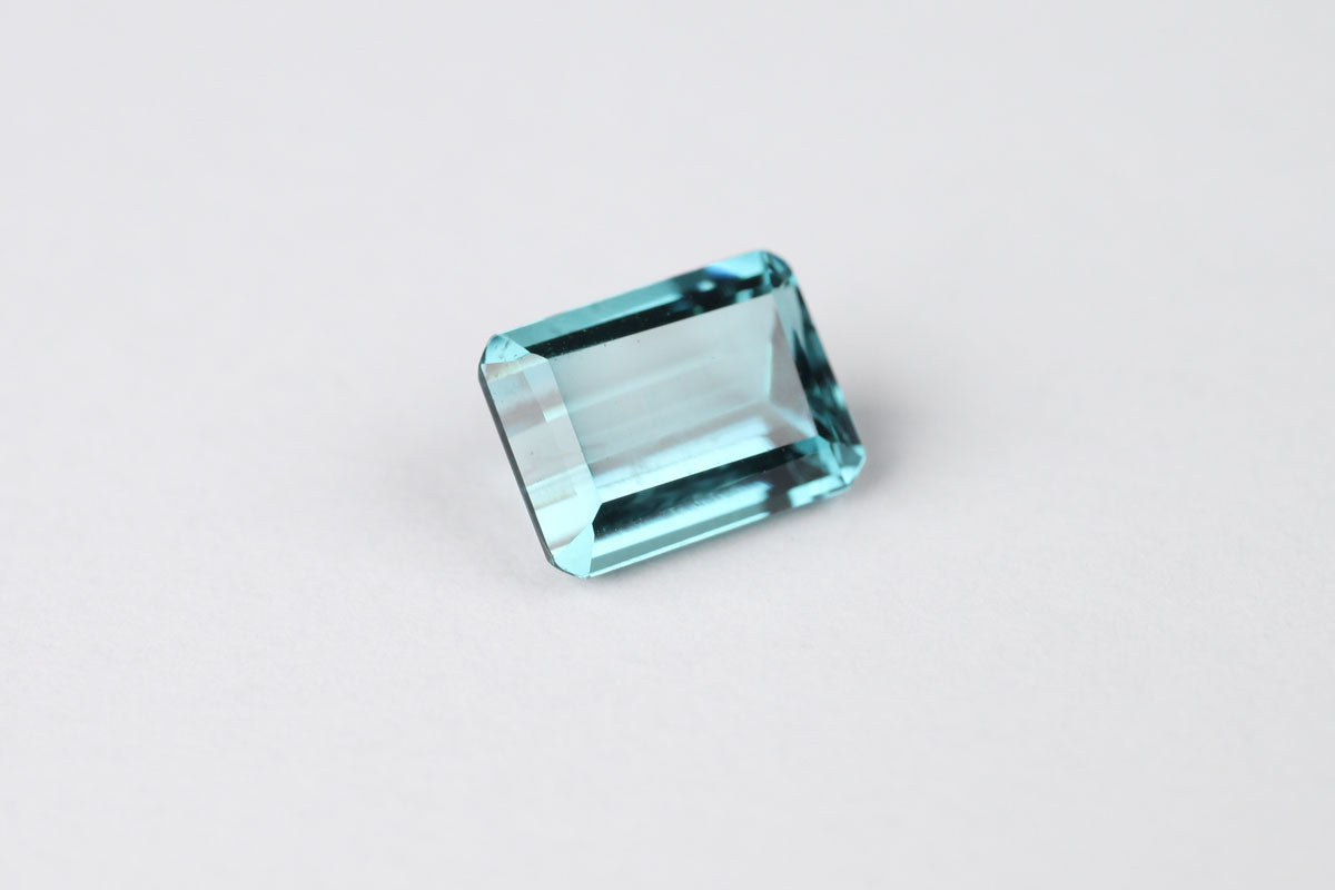 Indicolite Tourmaline Emerald Cut 1.07 ct