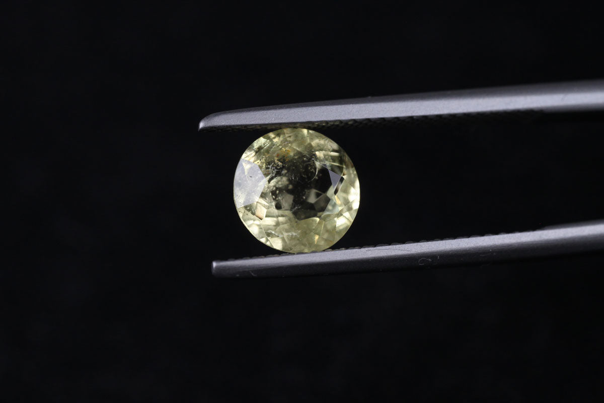 Yellow Tourmaline Round 1.15 ct
