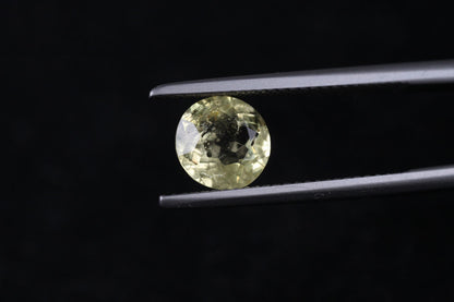 Yellow Tourmaline Round 1.15 ct