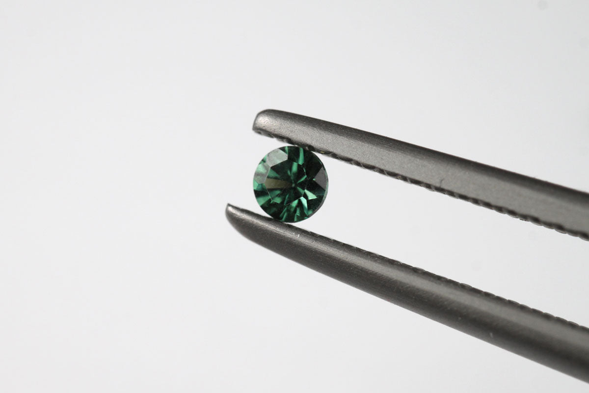 Green Tourmaline Round 2 mm Lot