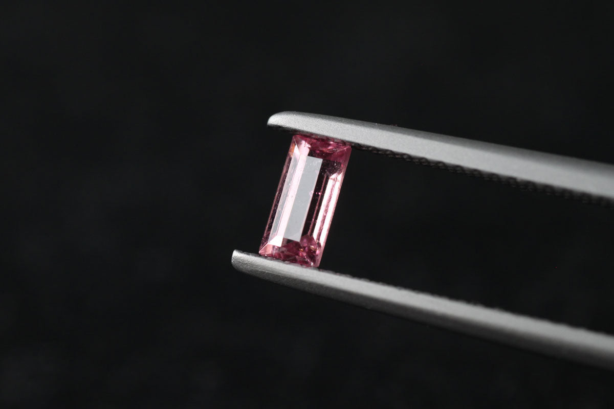 Pink Tourmaline Rectangle 0.4 ct