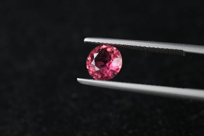 Pink Tourmaline Round 1.3 ct
