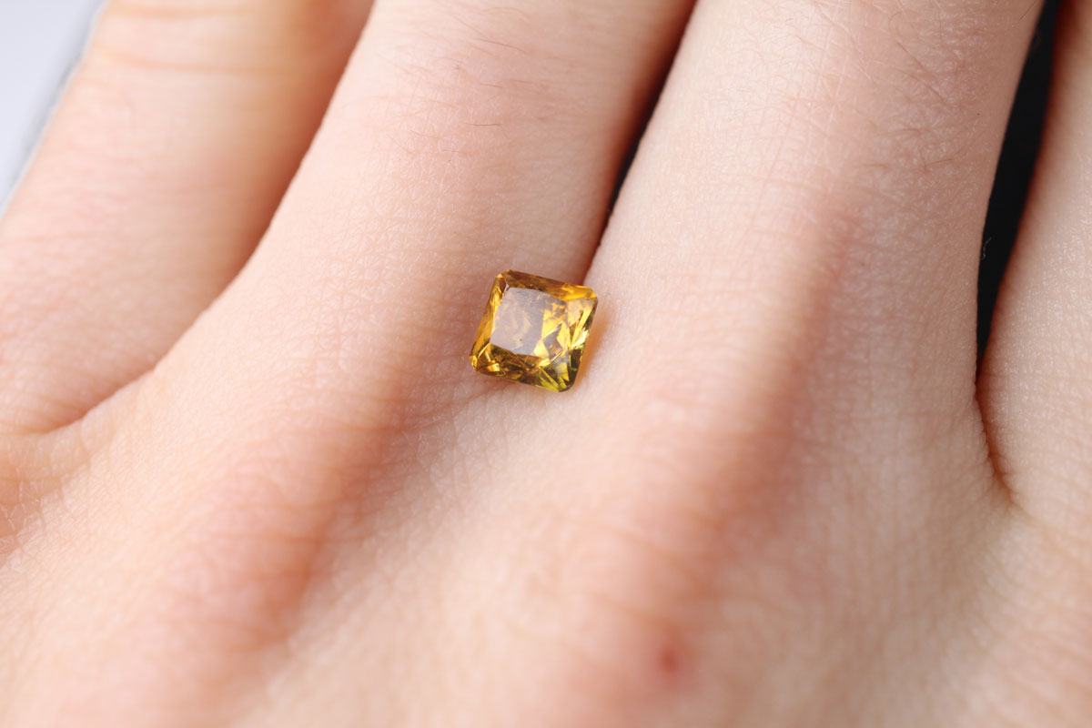 Canary Tourmaline Square 0.69 ct