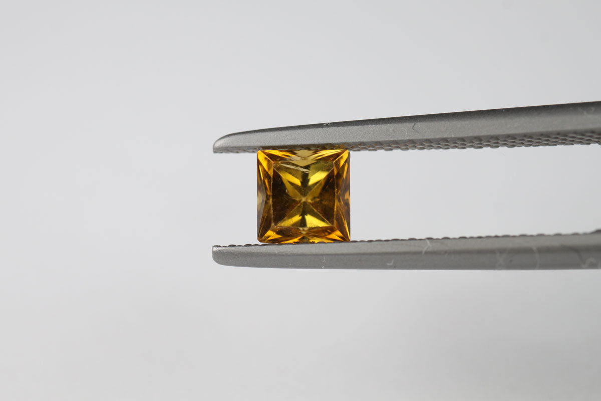 Canary Tourmaline Square 0.75 ct