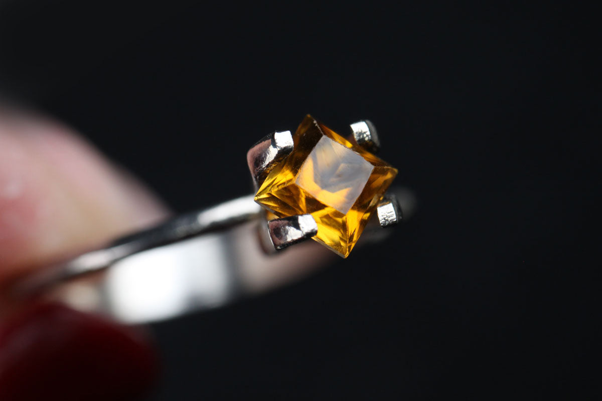 Canary Tourmaline Square 0.61 ct