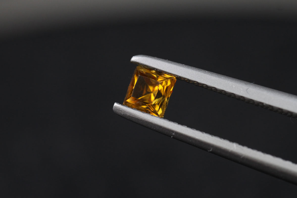 Canary Tourmaline Square 0.39 ct