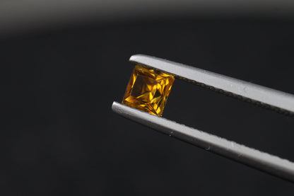 Canary Tourmaline Square 0.39 ct