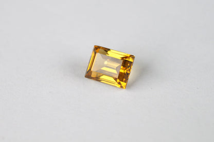 Canary Tourmaline Rectangle 0.71 ct