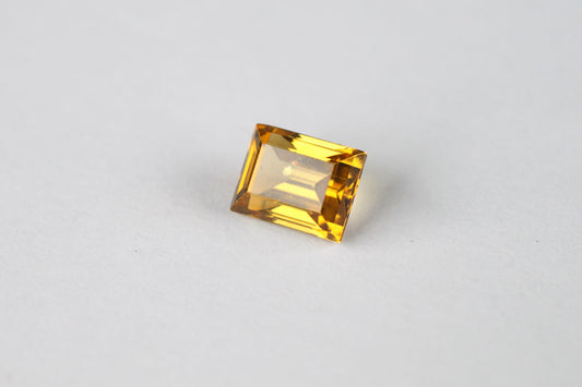 Canary Tourmaline Rectangle 0.71 ct