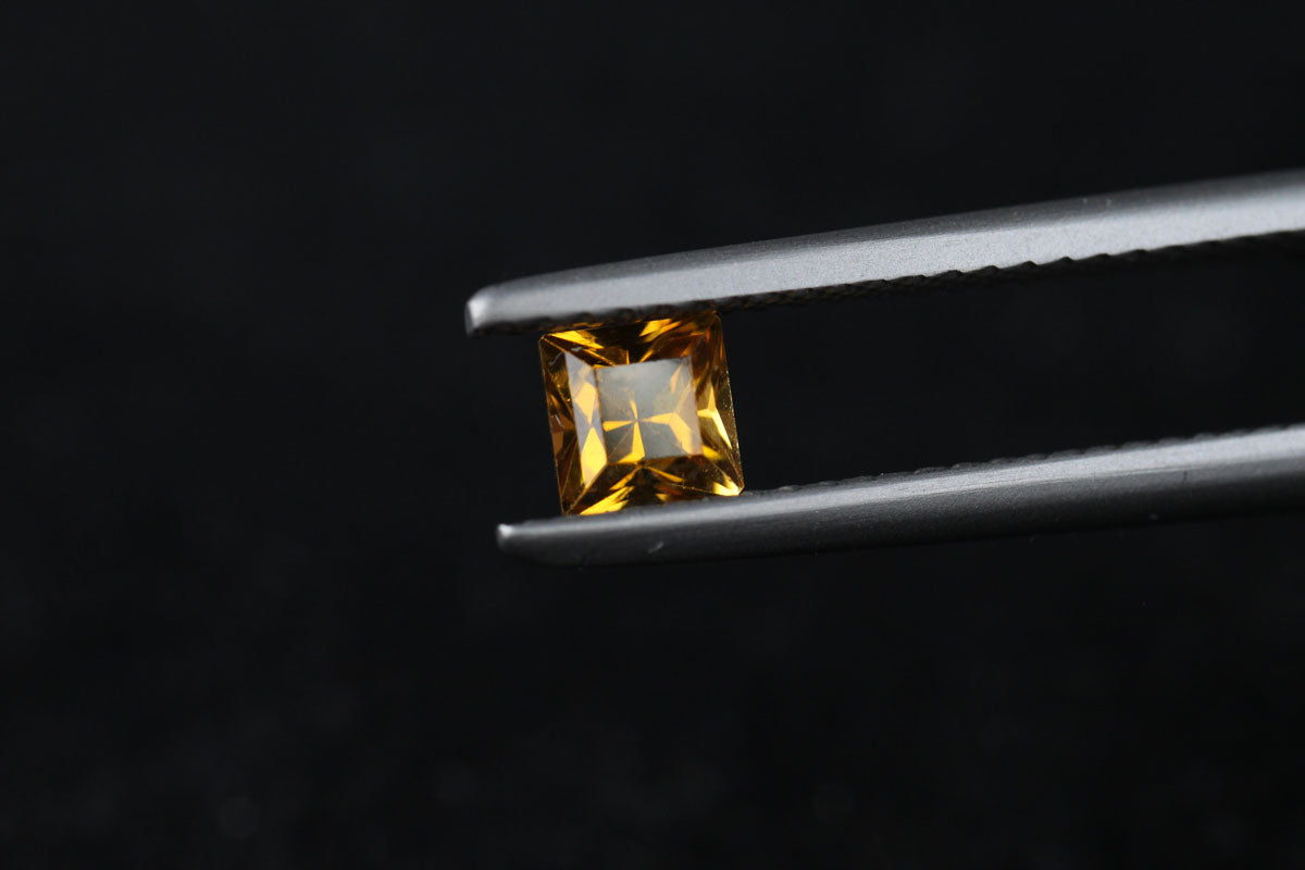 Canary Tourmaline Square 0.39 ct