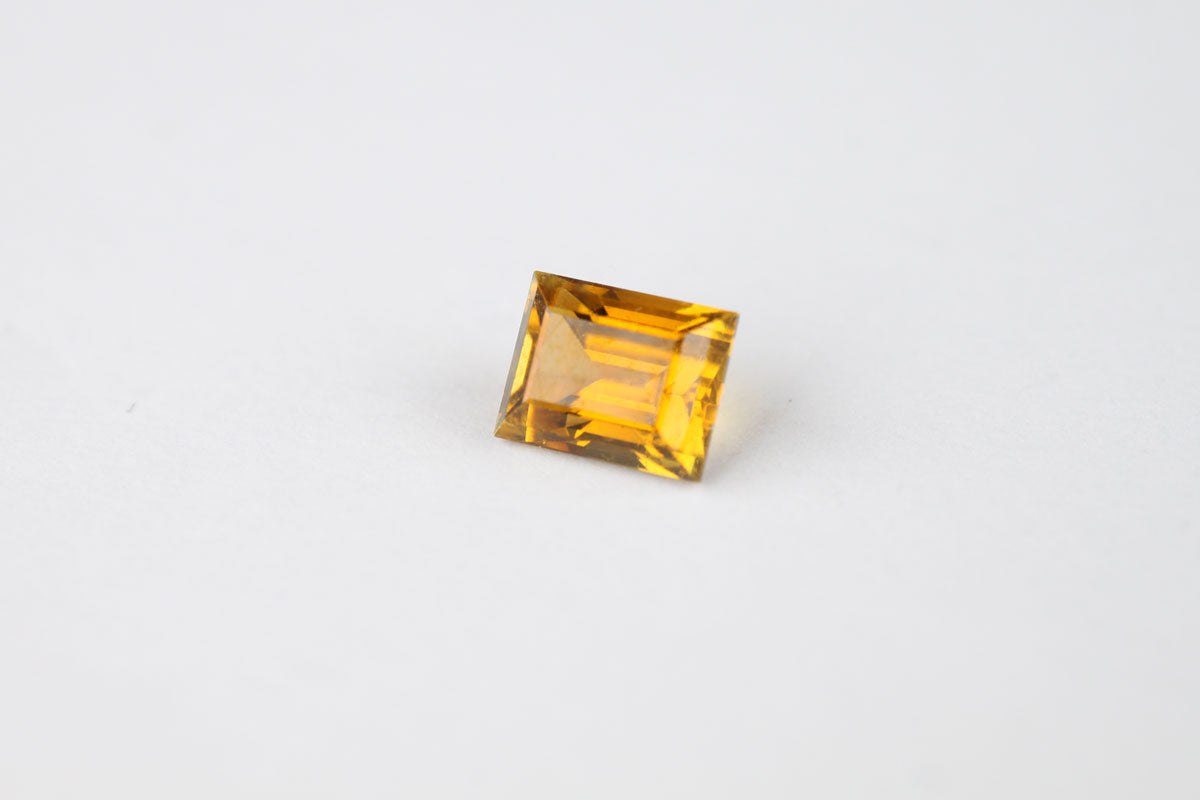 Canary Tourmaline Rectangle 0.54 ct