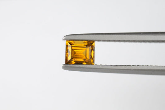 Canary Tourmaline Rectangle 0.54 ct