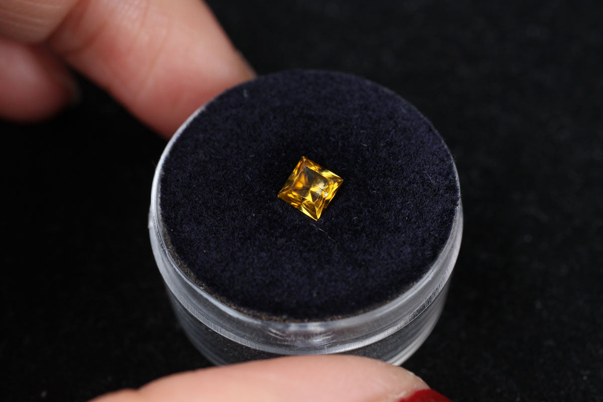 Canary Tourmaline Square 0.58 ct