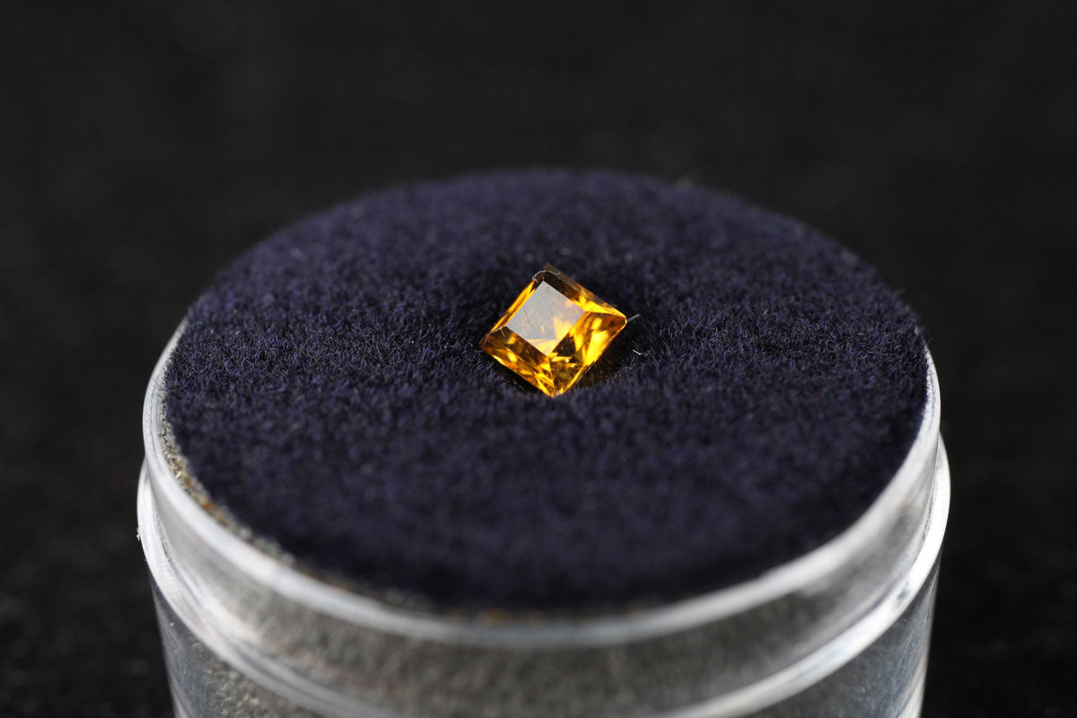 Canary Tourmaline Square 0.39 ct