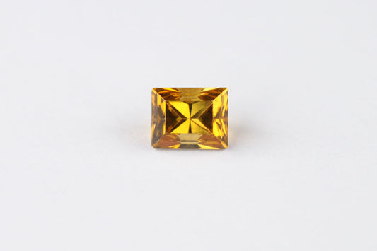 Canary Tourmaline Rectangle 0.65 ct