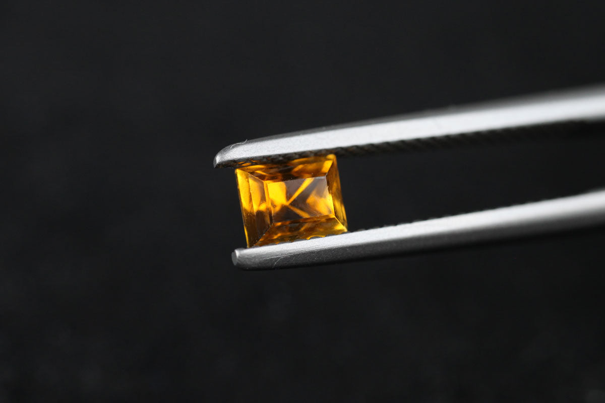 Canary Tourmaline Rectangle 0.66 ct