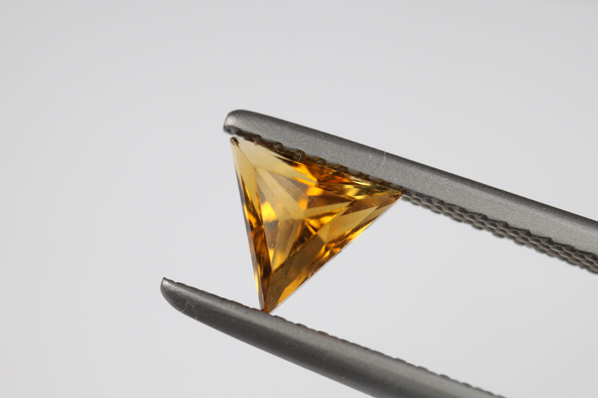 Canary Tourmaline Triangle 0.68 ct