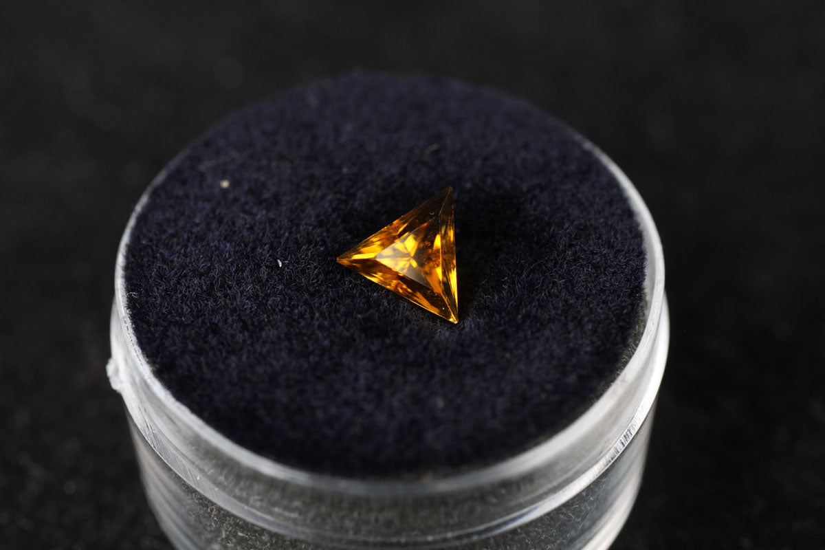 Canary Tourmaline Triangle 0.68 ct