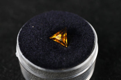 Canary Tourmaline Triangle 0.68 ct