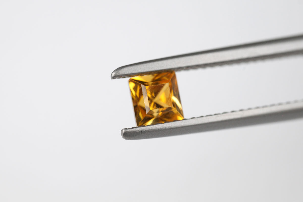 Canary Tourmaline Square 0.61 ct