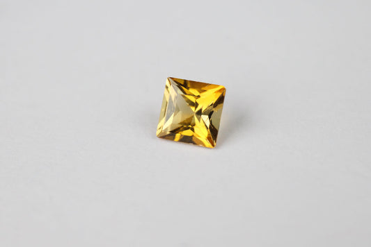 Canary Tourmaline Square 0.2 ct