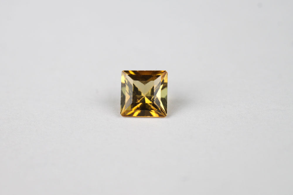 Canary Tourmaline Square 0.2 ct