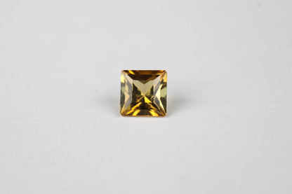 Canary Tourmaline Square 0.2 ct