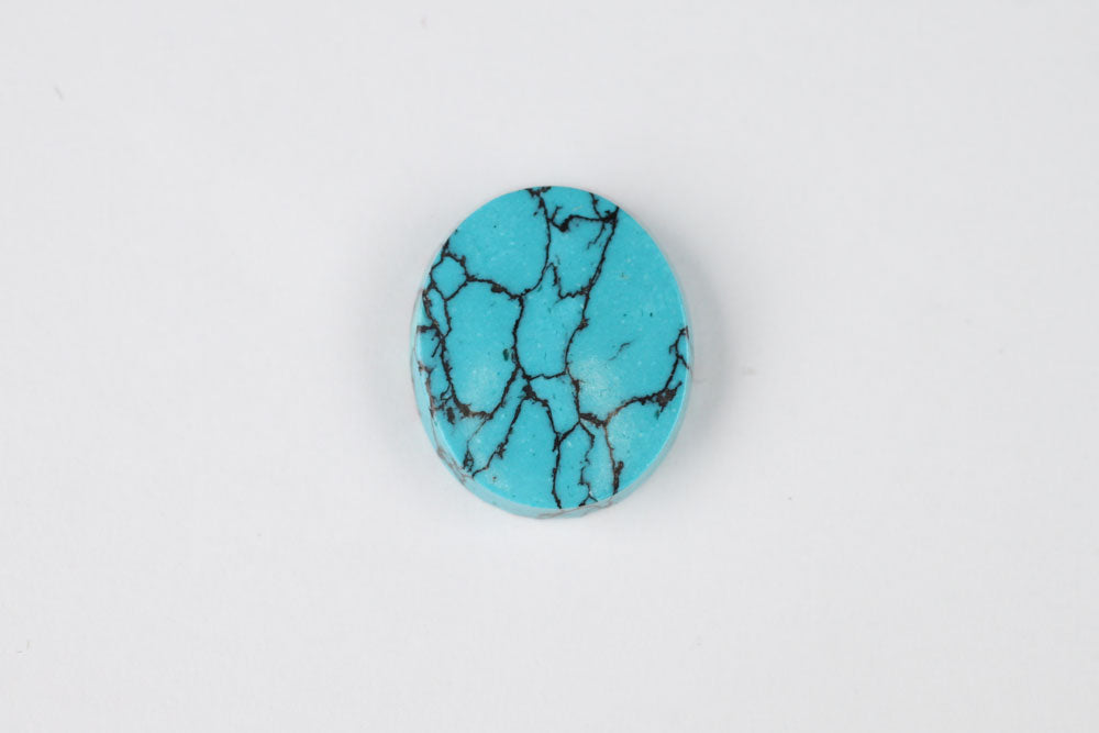 Turquoise Oval Disc 2.45 ct