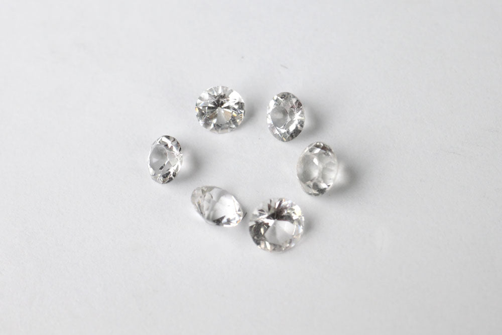Rock Crystal Round 3 mm Lot