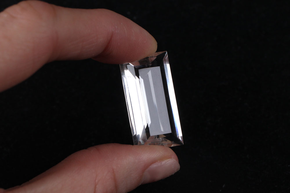 Rock Crystal Rectangle 34.25 ct