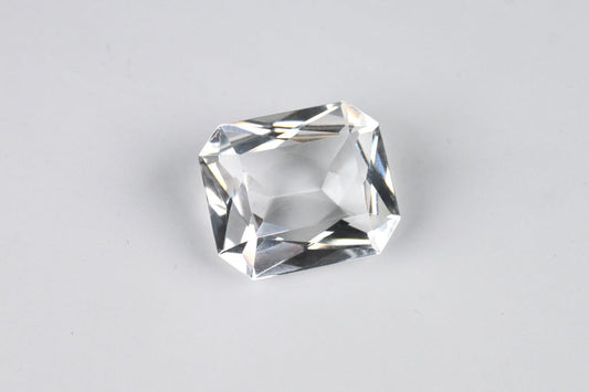 Rock Crystal Emerald Cut 20.5 ct