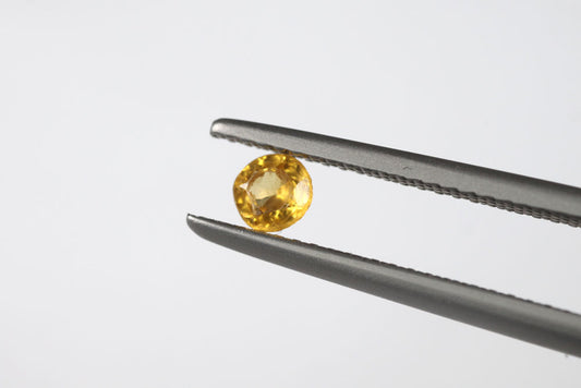 Citrine Round 4 mm