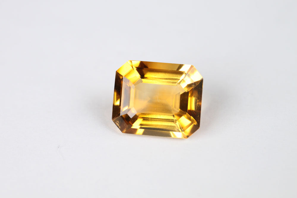 Citrine Emerald Cut 5.25 ct