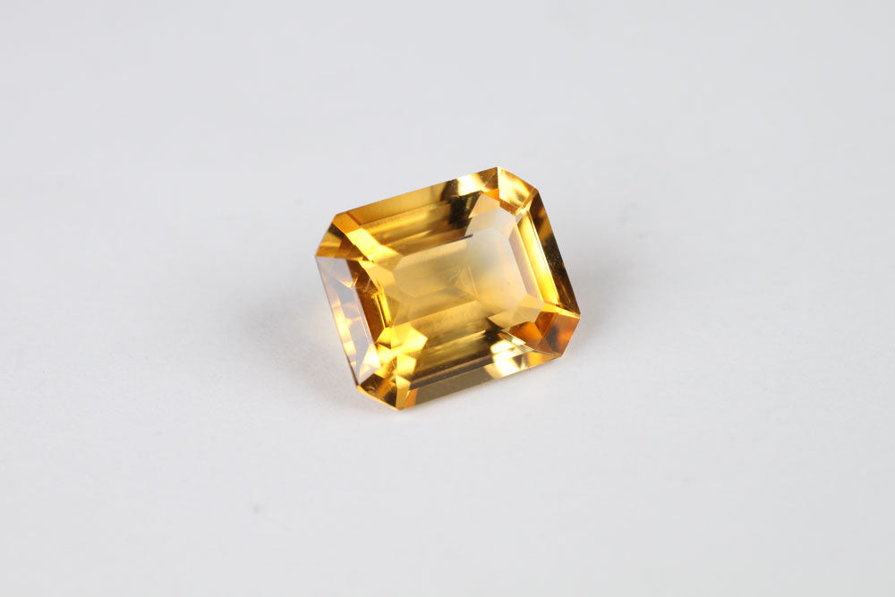 Citrine Emerald Cut 5.25 ct