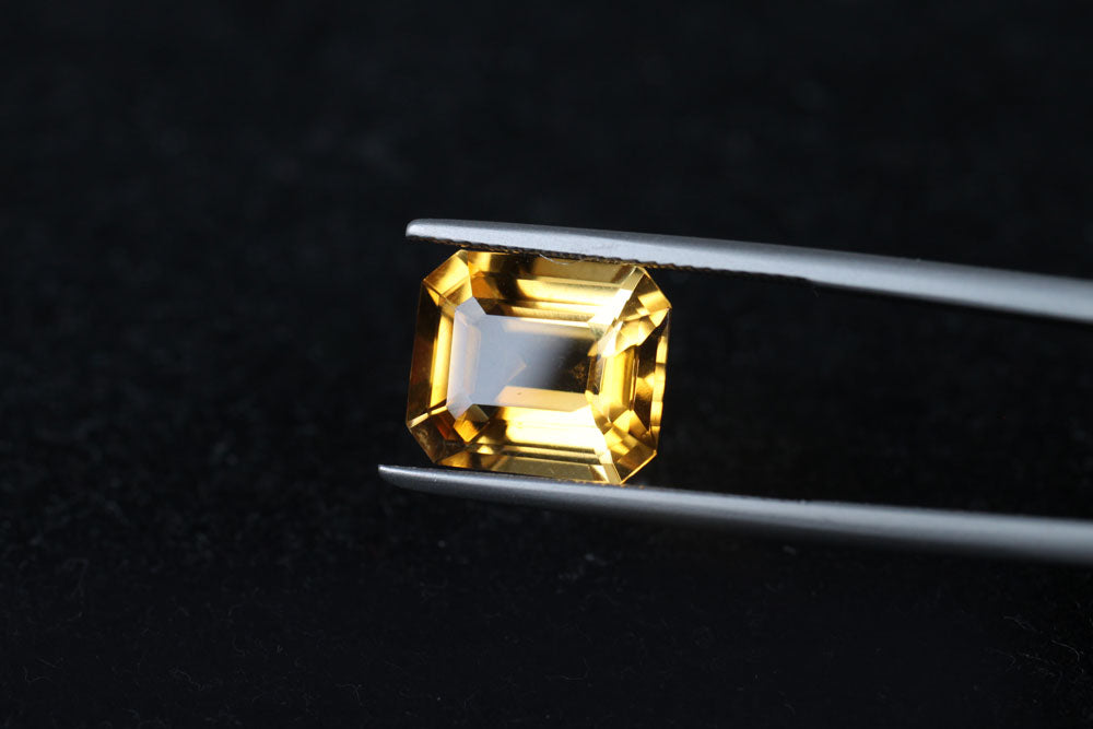 Citrine Emerald Cut 5.25 ct