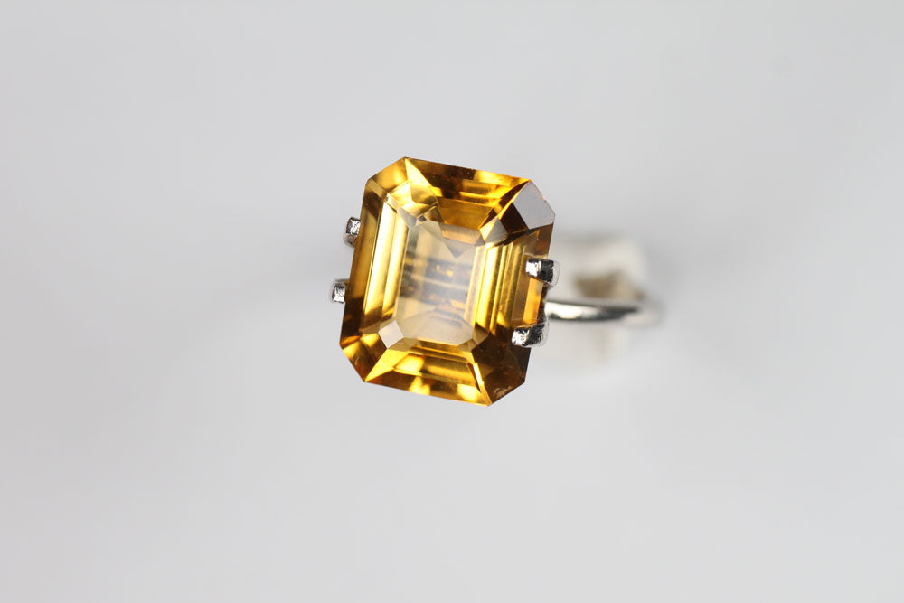 Citrine Emerald Cut 5.25 ct